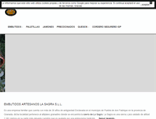Tablet Screenshot of embutidoslasagra.com